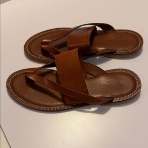 Todd Snyder Brown Leather Sandals Sz 10.  NWOB. Box27